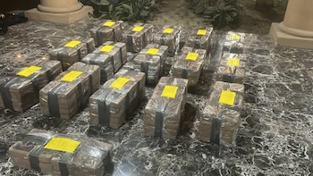 Autoridades costarricenses decomisaron 312 kilos de cocaína en una vivienda cerca de la frontera con Panamá