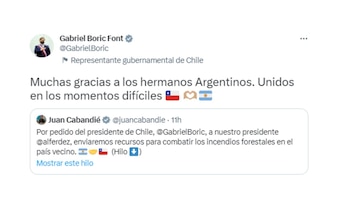 El presidente de Chile, Gabriel