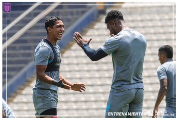 Entrenamiento de Alianza Lima previo
