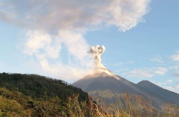 Imagen de archivo del volcán