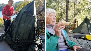 La vida nómada de una jubilada de 78 años