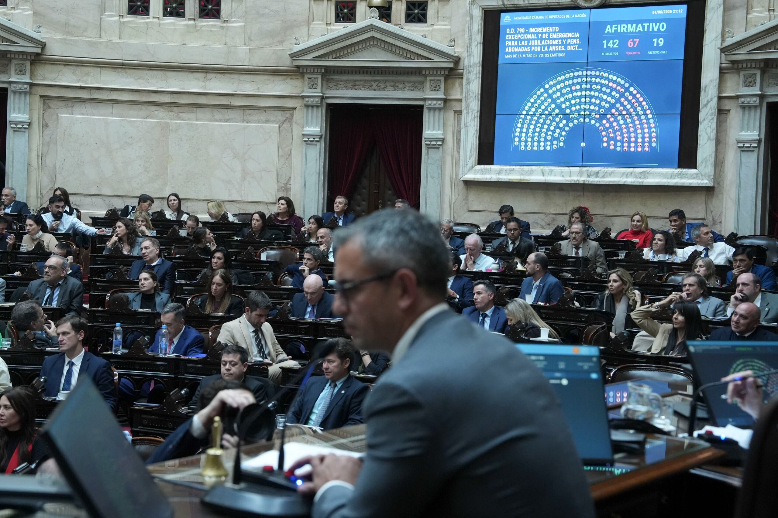 Diputados, al tratar los proyectos sobre jubilaciones y discapacidad