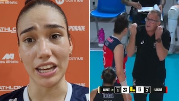 Aixa Vigil reveló el motivo por el que discutió con Guilherme Schmitz en Universitario vs San Martín: “Podía perjudicarnos en mesa”