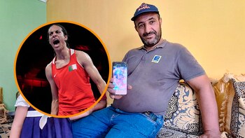 Omar Khelif defendió a su