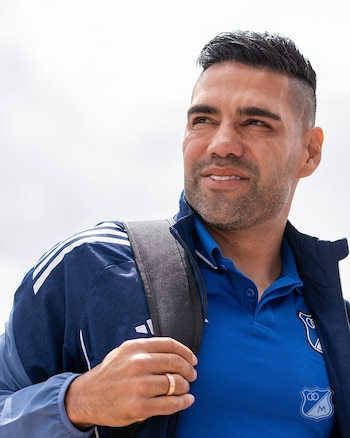 Radamel Falcao jugó apenas 10 partidos en el primer semestre del 2026 con Millonarios - crédito Millonarios
