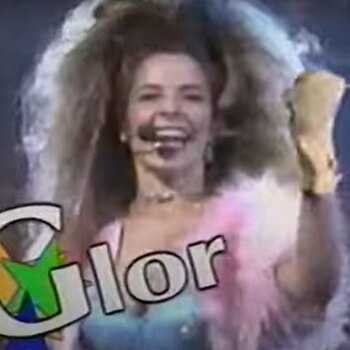 La cantante apareció en el programa del que después sería conductora