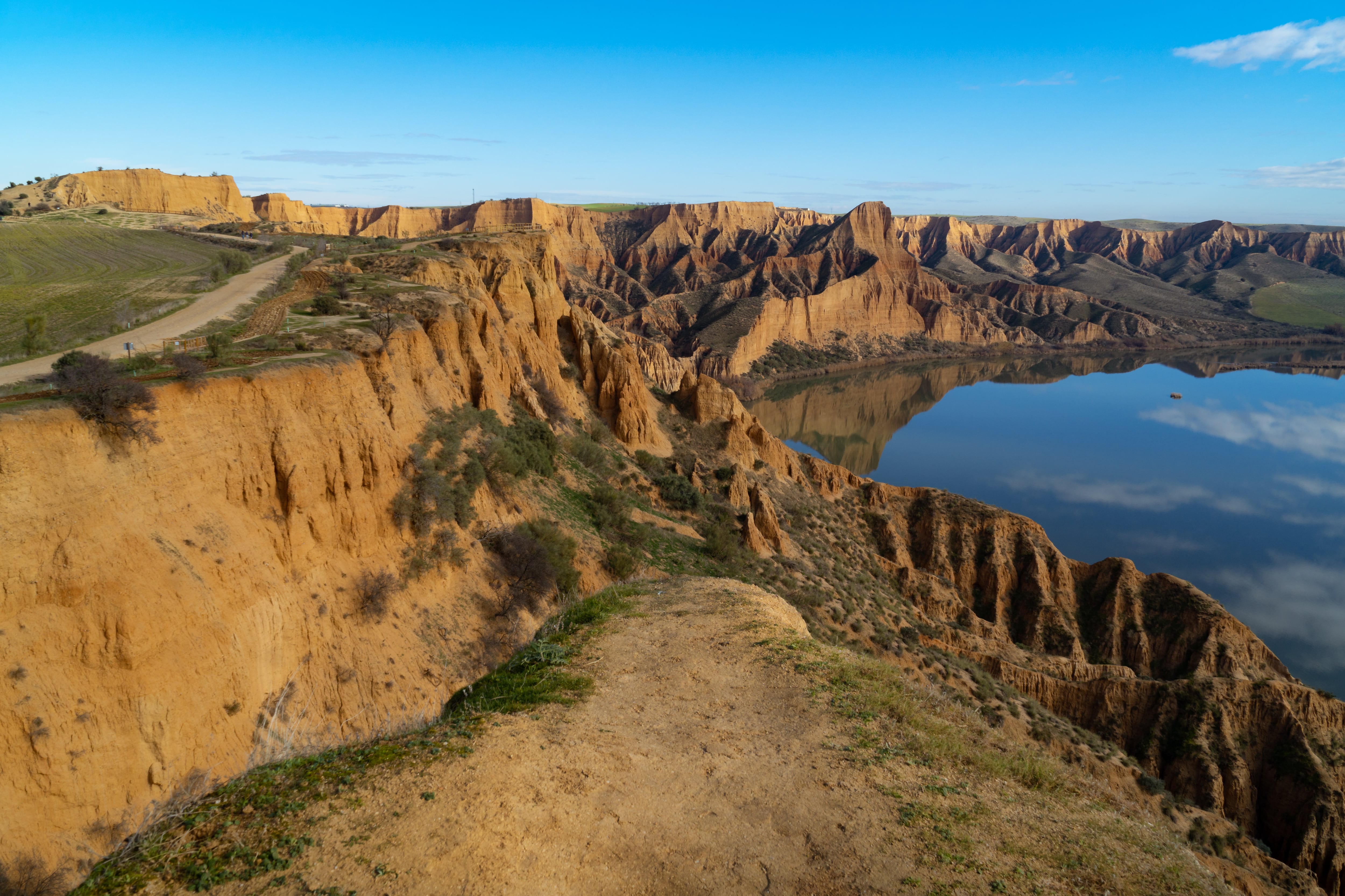 Las Barrancas de Burujón, en Toledo (Adobe Stock).