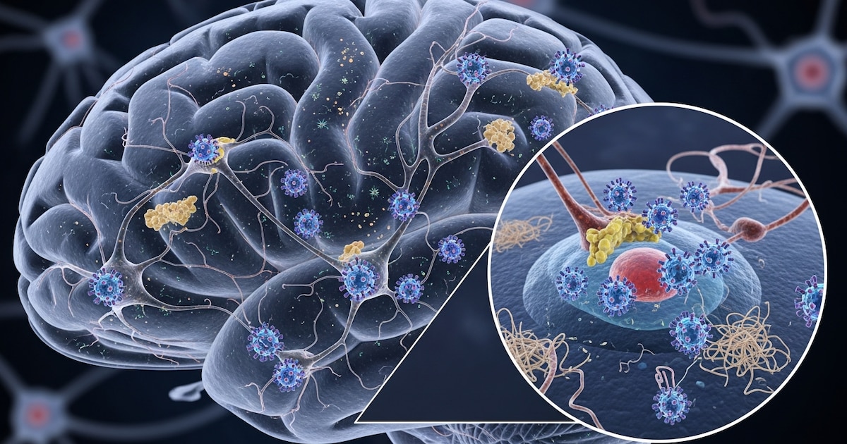 Infecciones por herpesvirus podrían acelerar el desarrollo de la enfermedad de Alzheimer