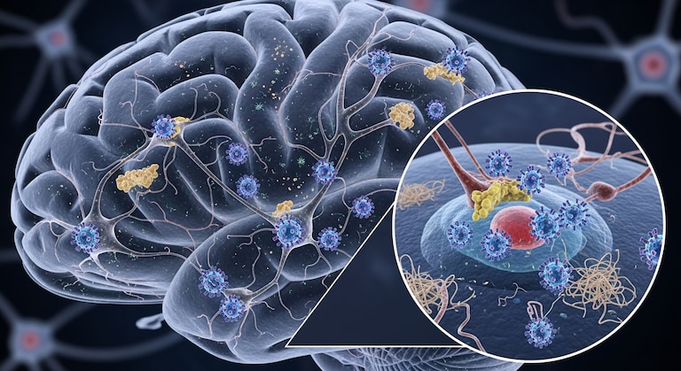 La infección por el virus del herpes podría acelerar el desarrollo del Alzheimer, según un estudio en ratones La infección por el virus del herpes podría acelerar el desarrollo del Alzheimer, según un estudio en ratones