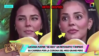 Luciana Fuster se habría hecho