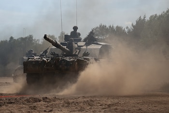 Soldados del Ejército Británico durante