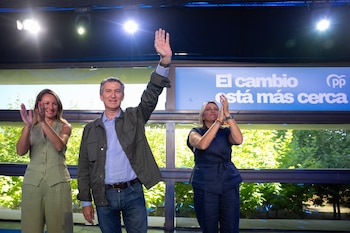Alberto Núñez Feijóo, este viernes en el II Foro de Diputaciones, Cabildos y Consells celebrado en Castellón. (PP)