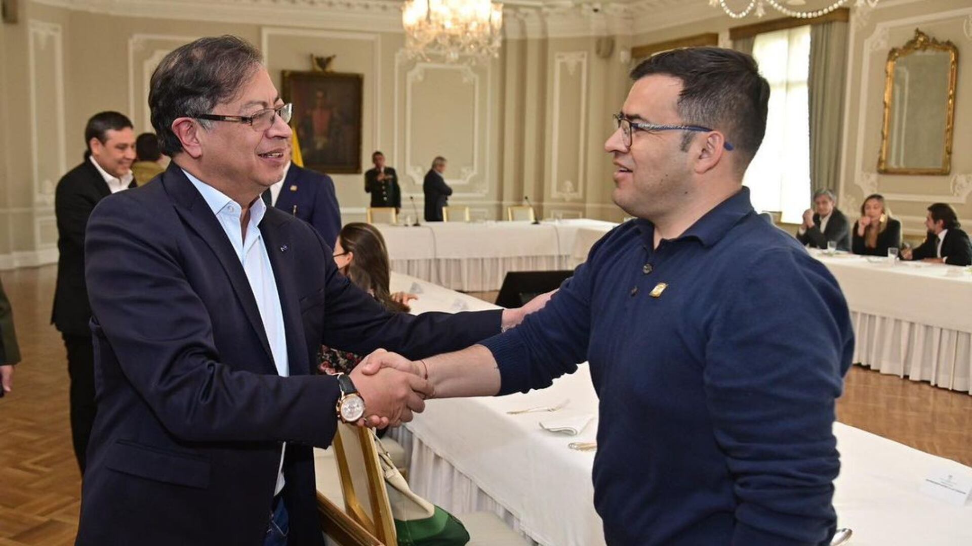 Jaime Raúl Salamanca apoyará la consulta popular de Gustavo Petro - crédito @jaimeraulst / Instagram