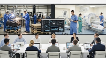 Tecnología, servicios financieros y manufactura