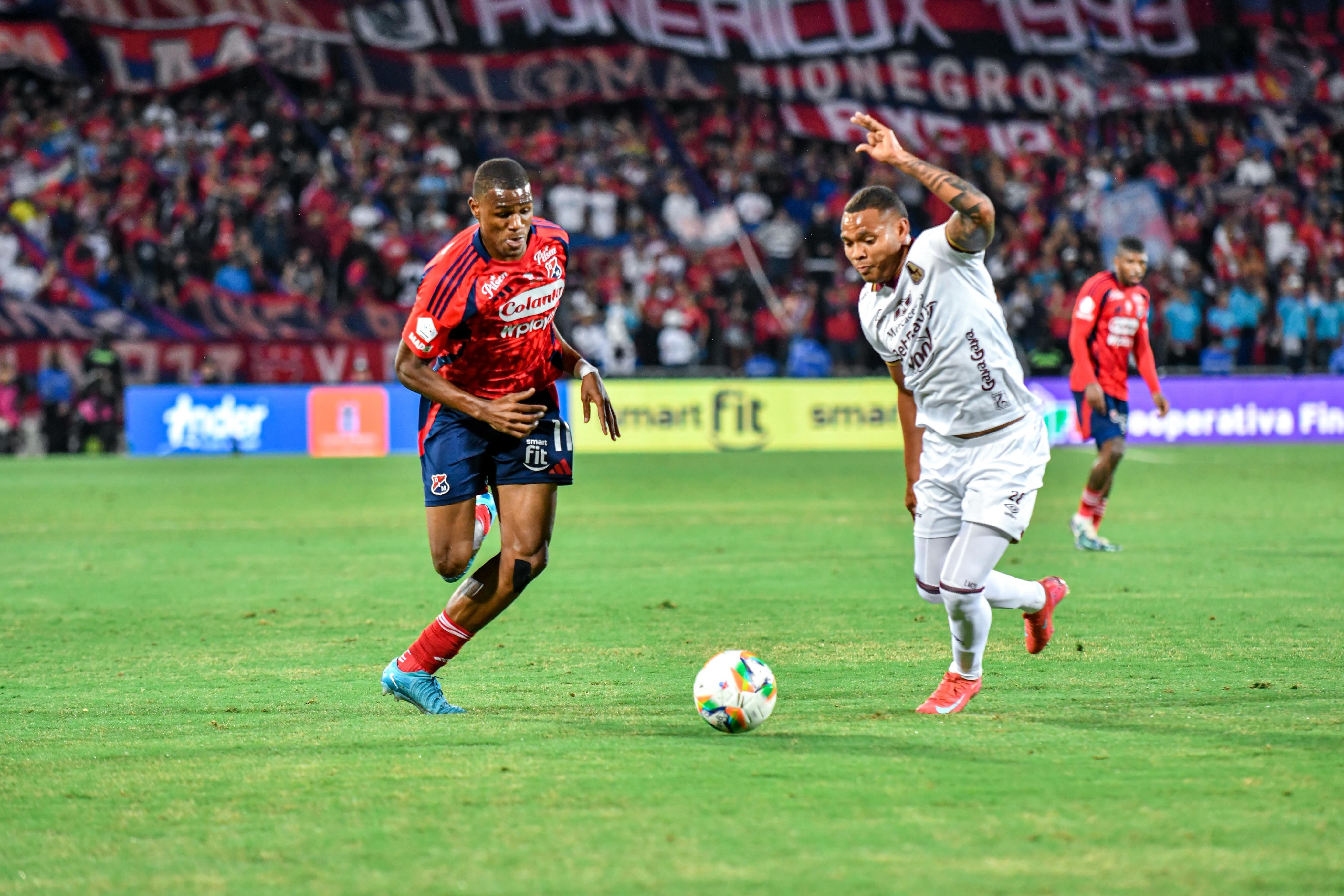 Deportes Tolima e Independiente Medellín se miden por la segunda fecha de cuadrangulares en la Liga BetPlay - crédito Colprensa