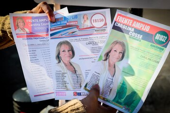 Los uruguayos eligen a sus