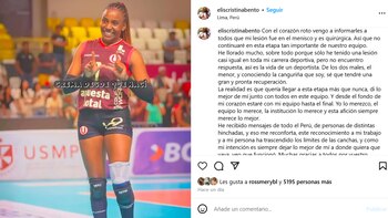 Elis Bento compartió un sentido