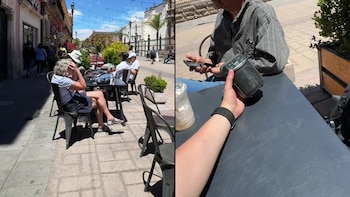 Los extranjeros se cambiaron del