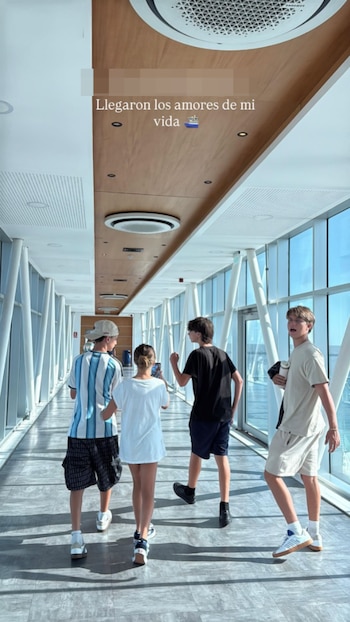 Después de días separados, Wanda