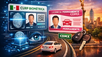 ¿Necesitas CURP biométrica para obtener la licencia permanente en CDMX?