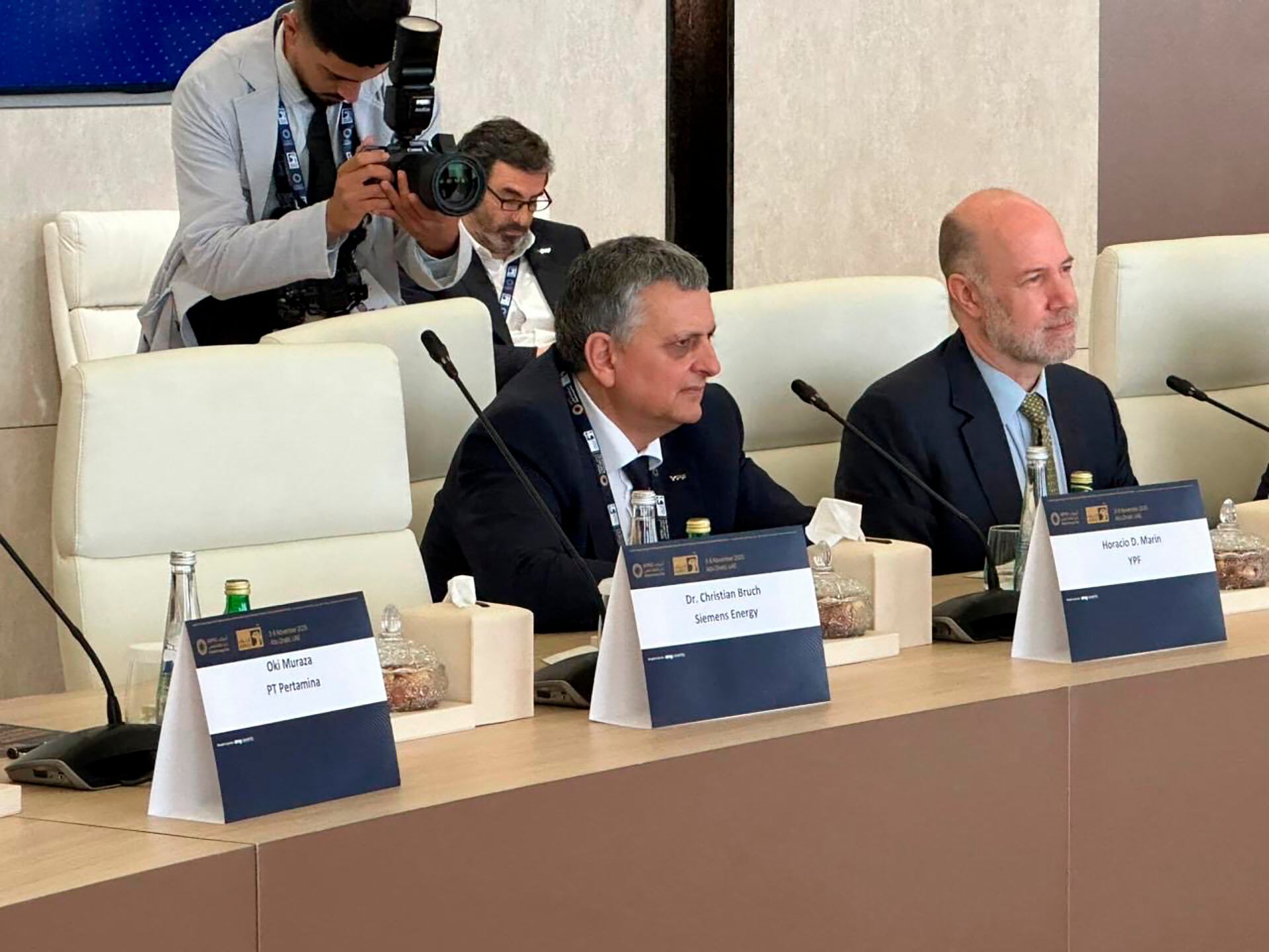 Horacio Marín, presidente de YPF