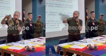 El líder etnocacerista arribó por