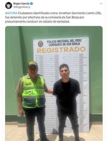 John Kelvin detenido por manejar