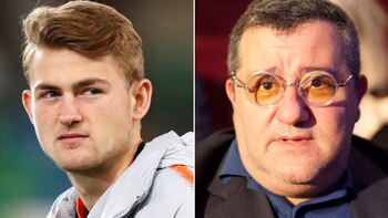 El “superagente” Mino Raiola cargó