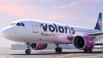 La aerolínea mexicana 'low-cost' Volaris duplica las pérdidas hasta septiembre tras dejarse 201,8 millones