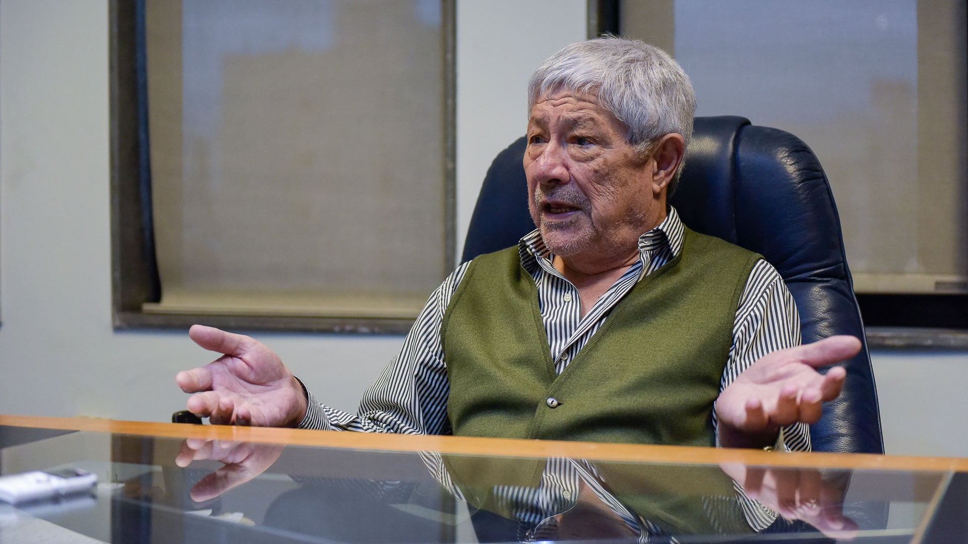 Dante Camaño, en un conflicto judicial que no termina con Luis Barrionuevo (Foto: Gustavo Gavotti)