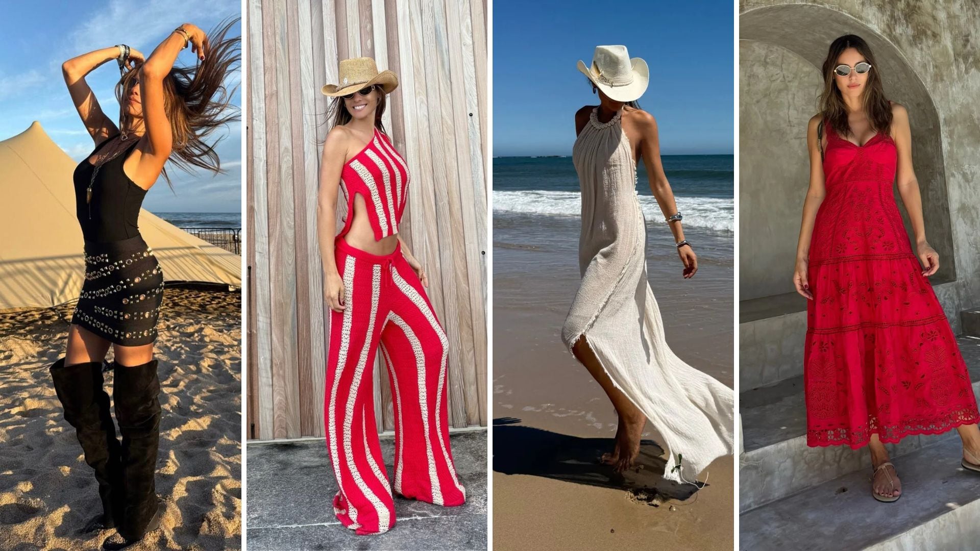 Pampita con distintos looks de verano en Punta del Este