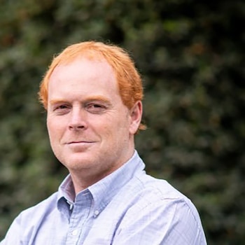 El senador Rojo Edwards (ex