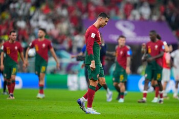 El atacante portugués Cristiano Ronaldo