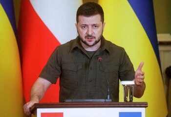 Zelensky aseguró no haber recibido