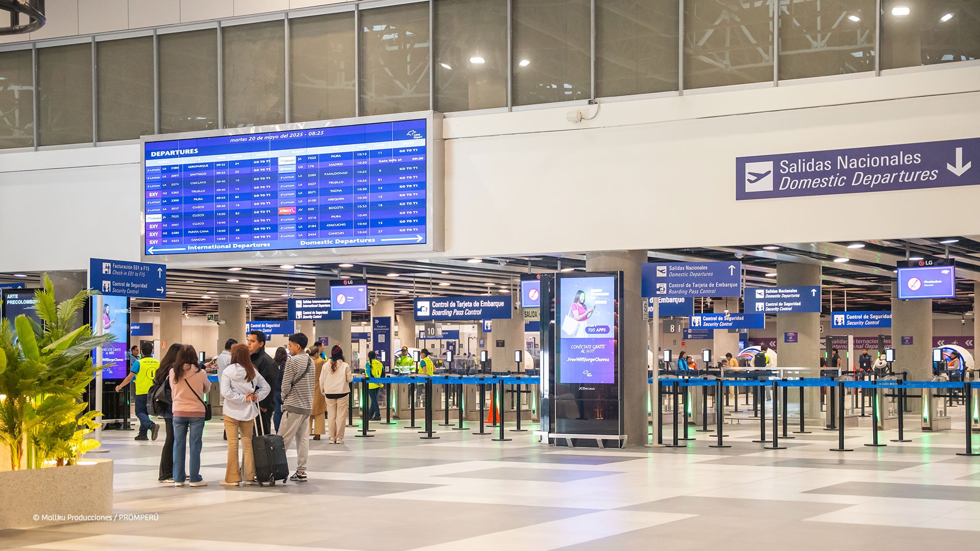 Posteriormente, Uchuya afirmó que el aeropuerto se comunicó con ella para informarle sobre las medidas adoptadas mientras continúa la investigación. Foto: Perú Travel