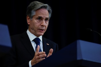 Antony Blinken. REUTERS/Evelyn Hockstein