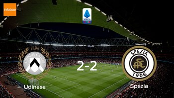 Udinese 2 - 2 Spezia
