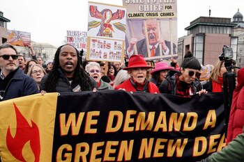 Jane Fonda participa en una