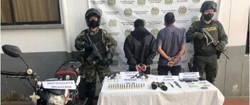 Los hombres serían integrantes de