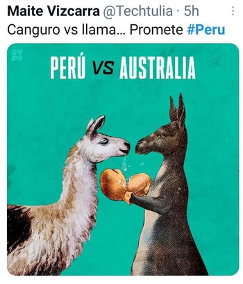 Memes del repechaje Perú vs