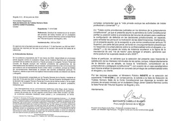 Procuraduría pidió a la Corte