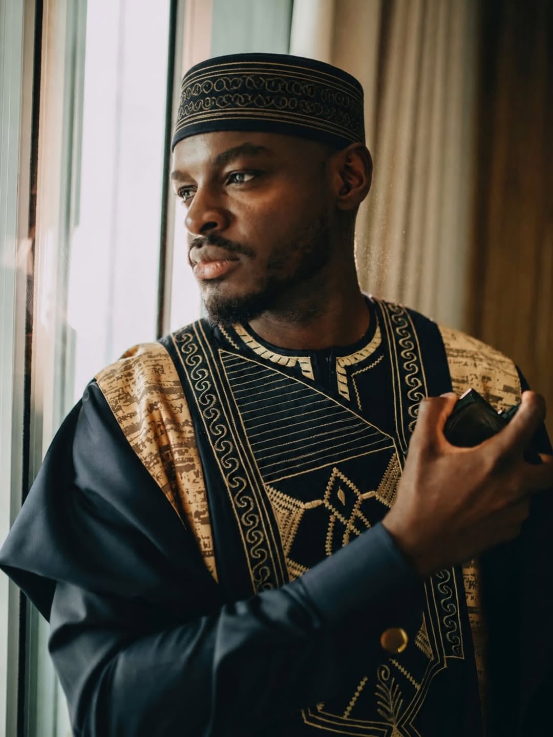 El influencer nacido en Cabinda encontró en Instagram una forma de conectar cultura, identidad y fútbol (@albieman.nguma)