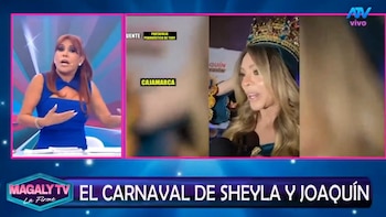 Sheyla Rojas confirma relación con político, pero él evita llamarla pareja y Magaly Medina le dice: “Usa lo mediática que eres”