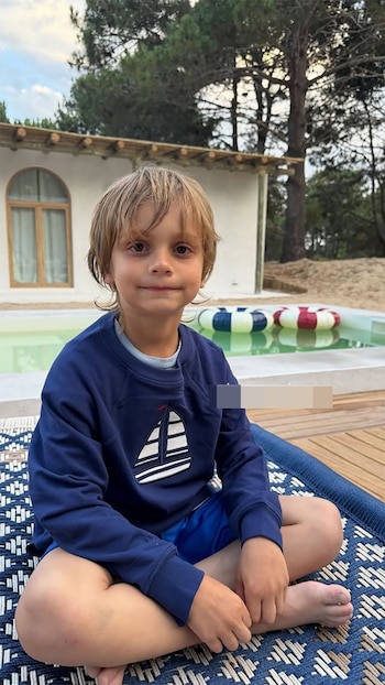 El pequeño Viggo lució su