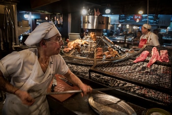 La parrilla El Palenque ofrece