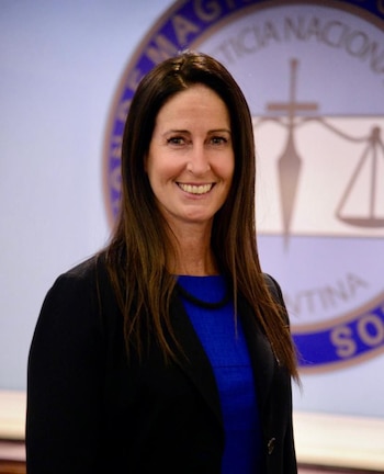 La jueza Paula Castro será la segunda candidata de la lista Celeste