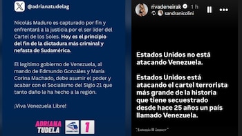 Korina Rivadeneira celebra caída de