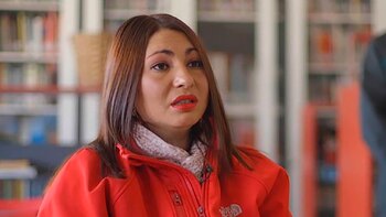 Johanna Villegas en la entrevista