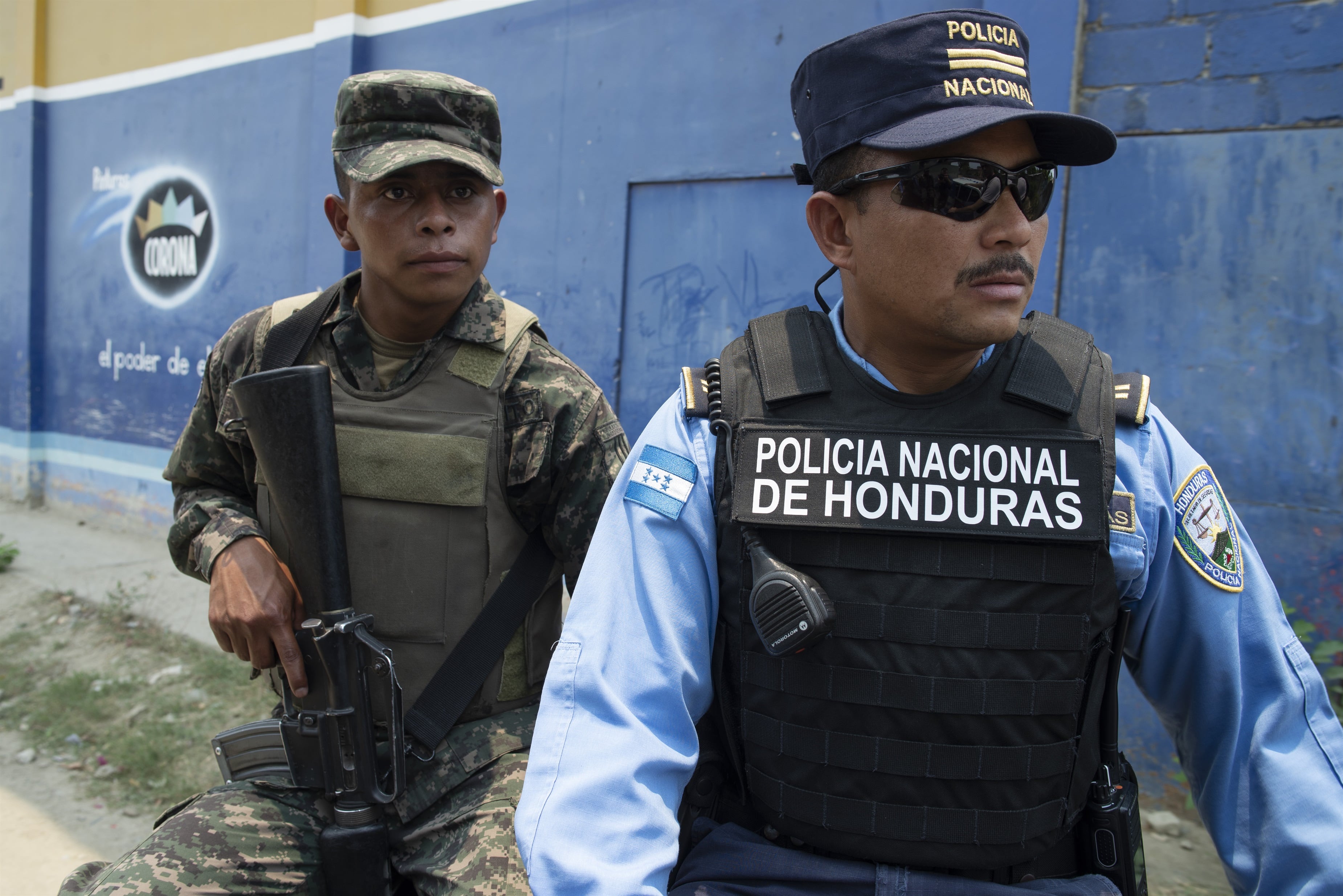 La Policía de Honduras detectó la difusión de audios para intimidar a votantes (GILES CAMPBELL / ZUMA PRESS)