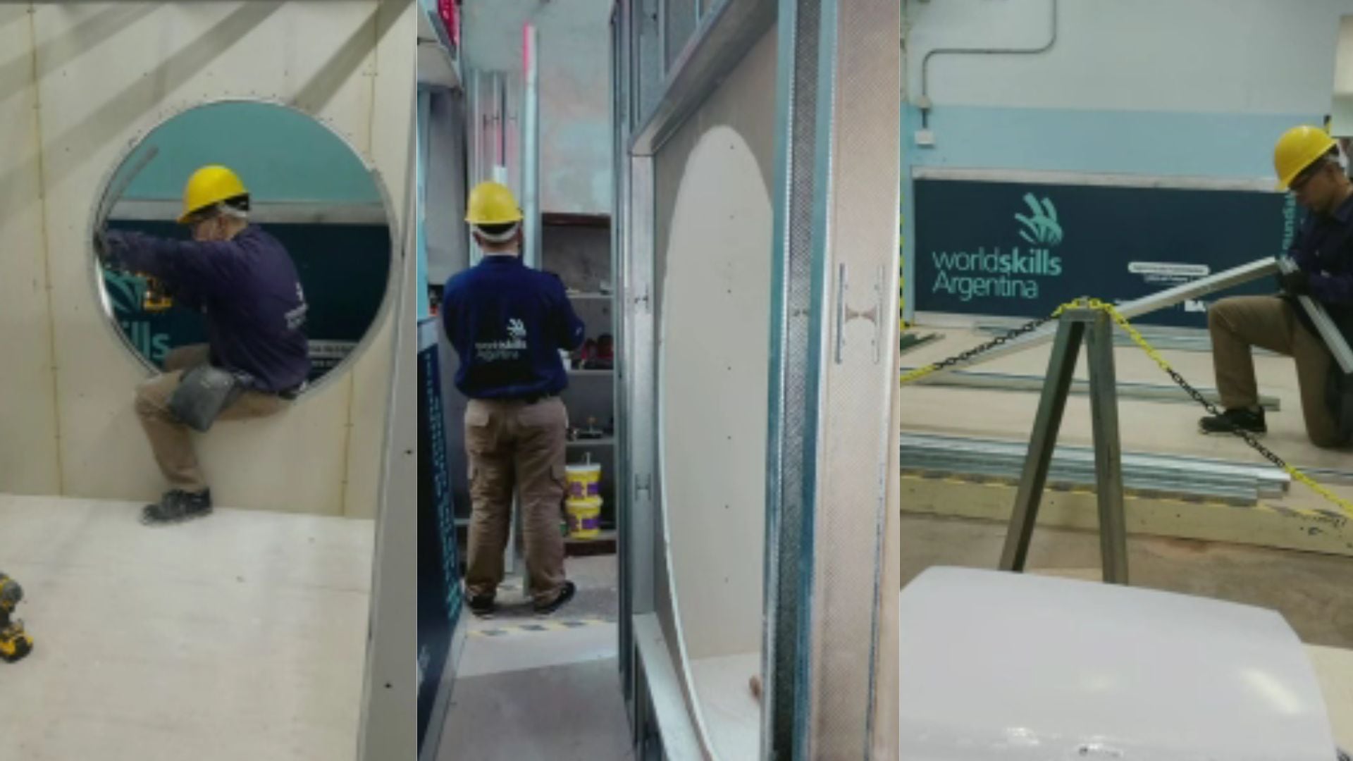 Azul Domingos competirá en pastelería y Juan Palma lo hará en construcción en seco, junto con otros tres argentinos en instalaciones eléctricas, sanitarias y tecnología del automóvil (Infobae en Vivo)